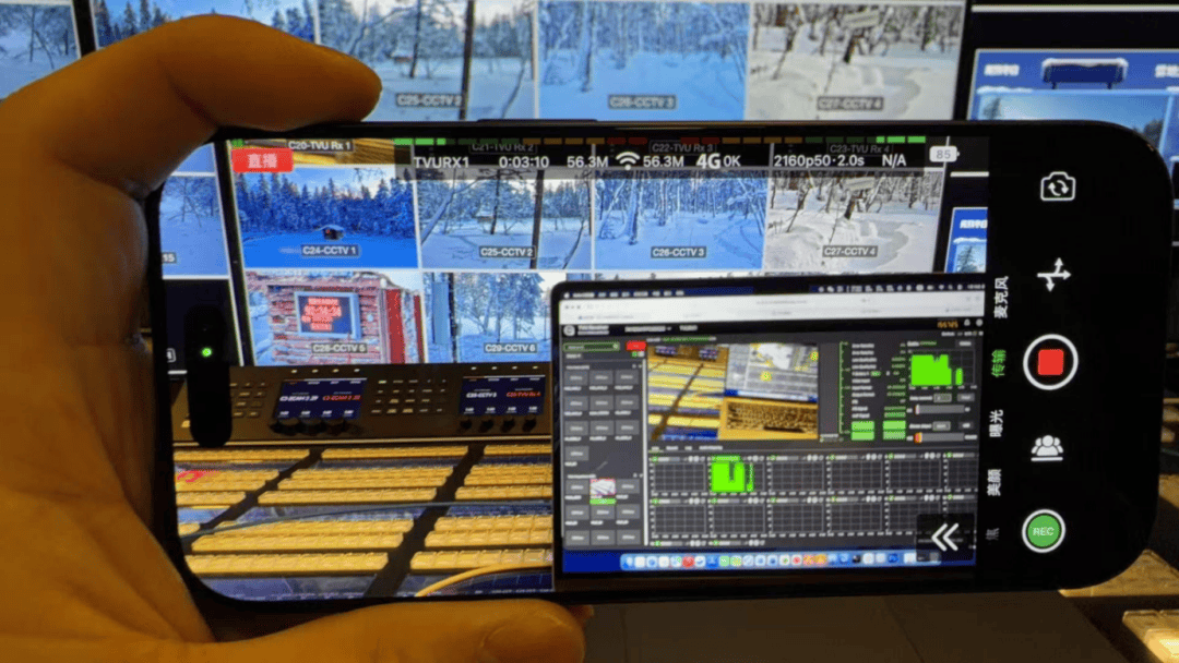 影視颶風Tim雪地生存100小時挑戰 TVU手機直播全程4K呈現