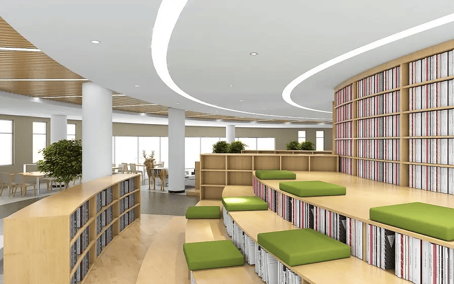 陝西圖書館裝修設計施工，學校閱覽室裝修，博覽館裝修設計