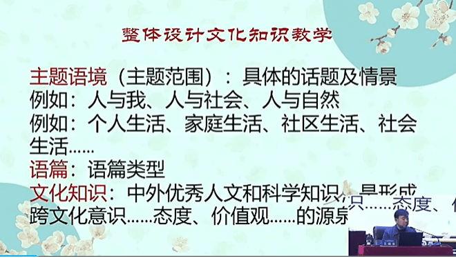 【優秀講座分享】王曉東專家——《傳統文化語篇融入小學英語課程的研究》