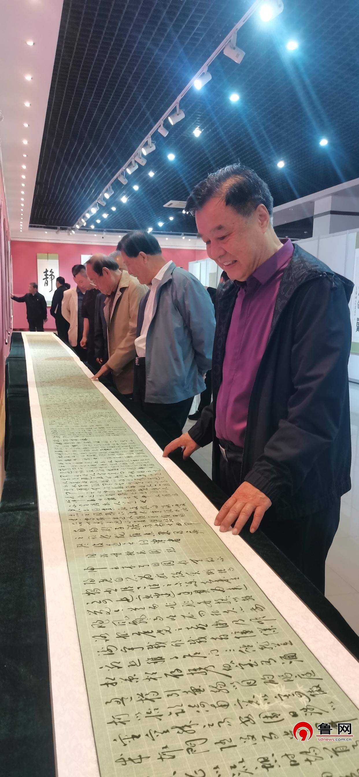 原創以書會友共促傳承 滕化濱書法品鑑與研討展開展