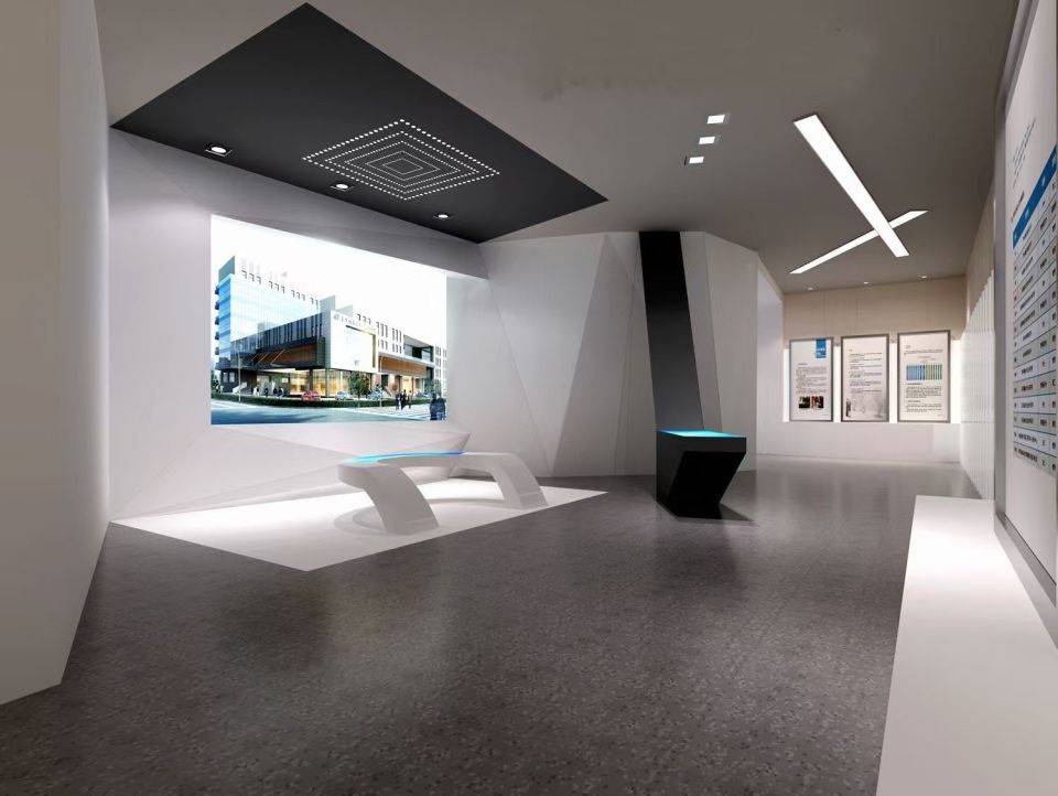 陝西博物館裝修施工，陝西企業展廳裝修設計，陝西體育場館裝修
