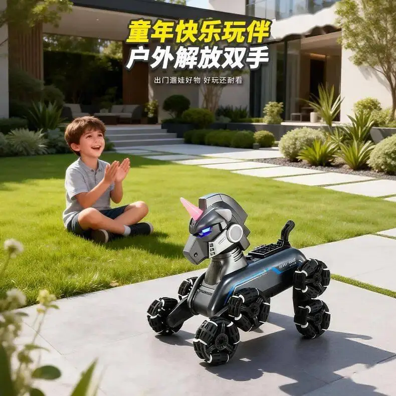 孩子第一隻AI寵物！智慧模擬機械馬，講故事、秀功夫、學程式設計，玩中學！