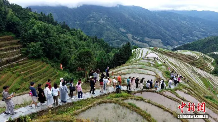 廣西龍勝：梯田旅遊日漸升溫