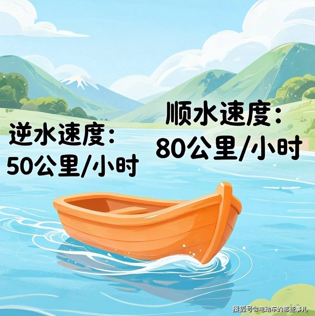 原創小學數學流水行船必考難題！不用列方程，1個口訣輕鬆秒殺