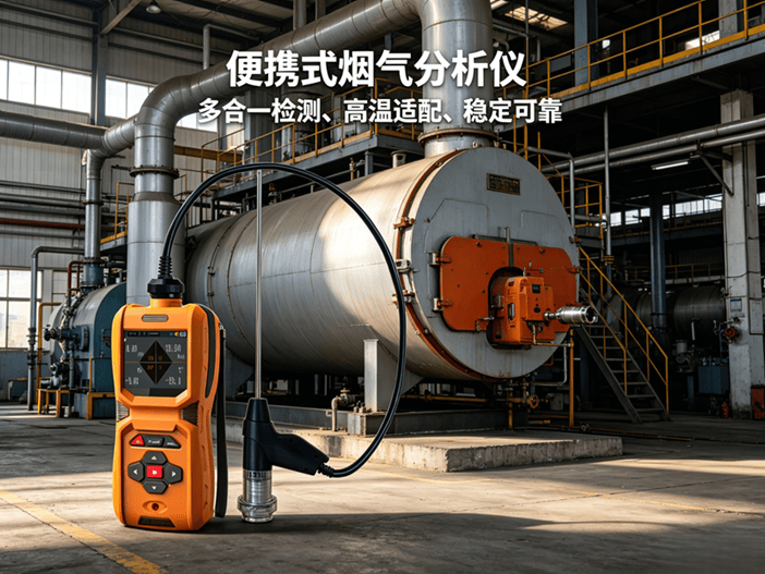 鍋爐煙氣精準監控：逸雲天行動式煙氣分析儀顯身手