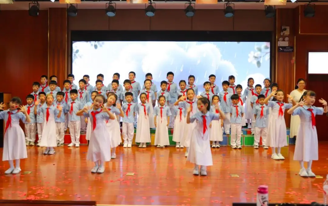 原創臨沂三河口小學開展主旋律歌曲合唱展演活動