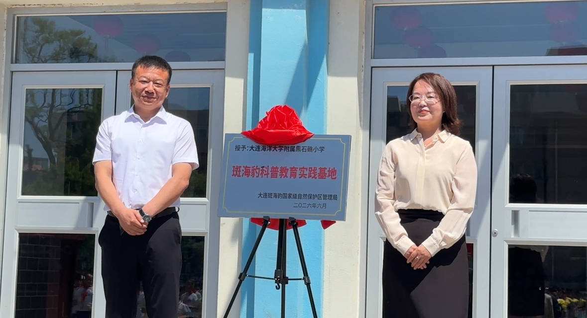 世界海洋日添新陣地！斑海豹科普基地、保護社團落地黑石礁小學
