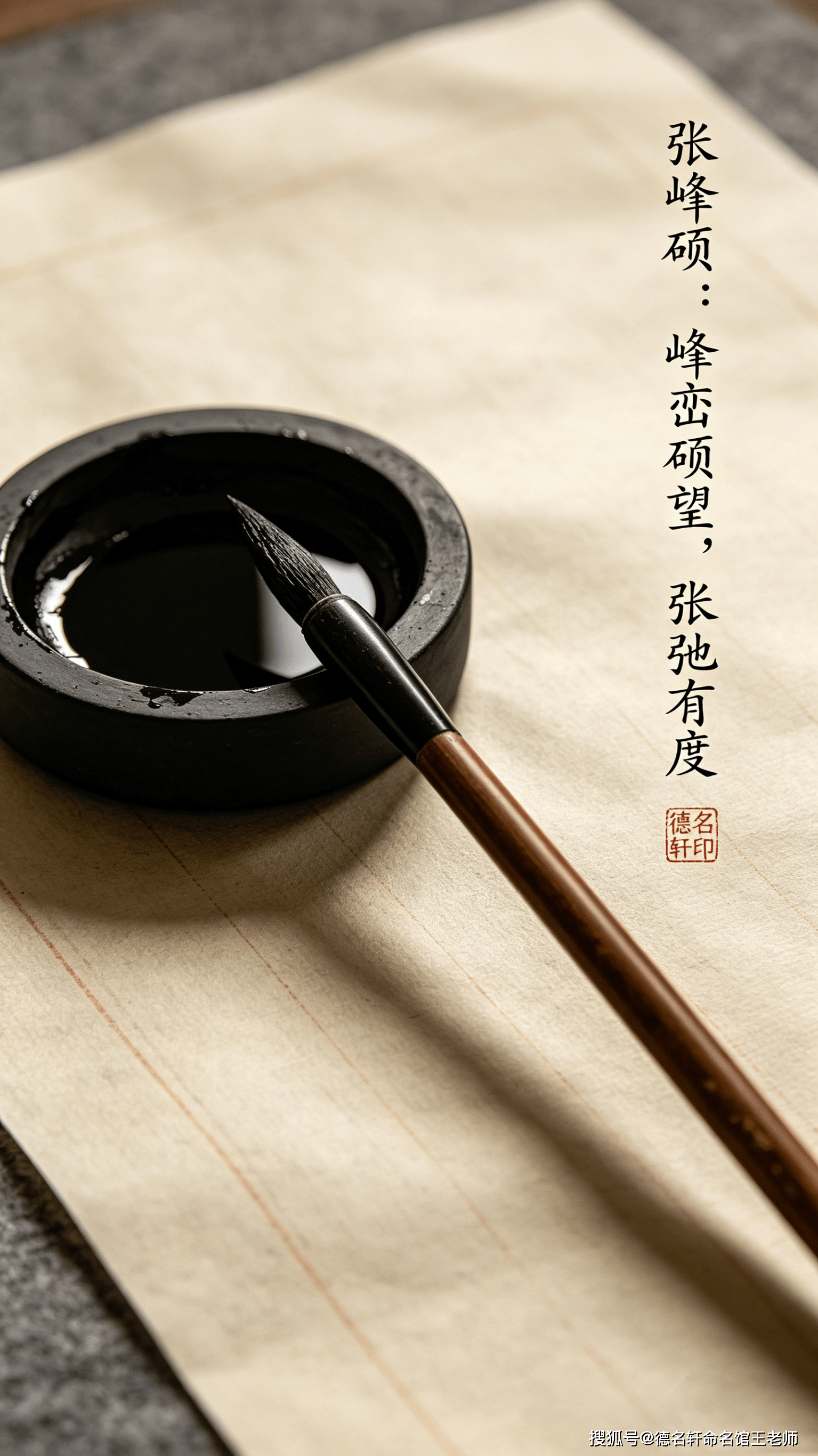 原創2026年 寶寶起名案例 張峰碩：峰巒碩望，張弛有度