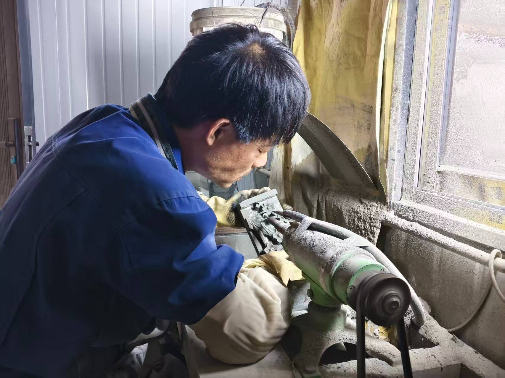 甘肅甘谷：傳統雕刻產業延鏈補鏈 非遺匠心鋪就群眾增收路