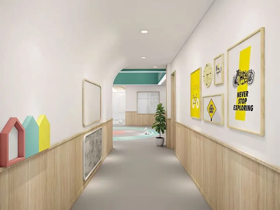 陝西託管中心裝修施工，陝西幼兒園室內裝修施工，陝西託兒所裝修