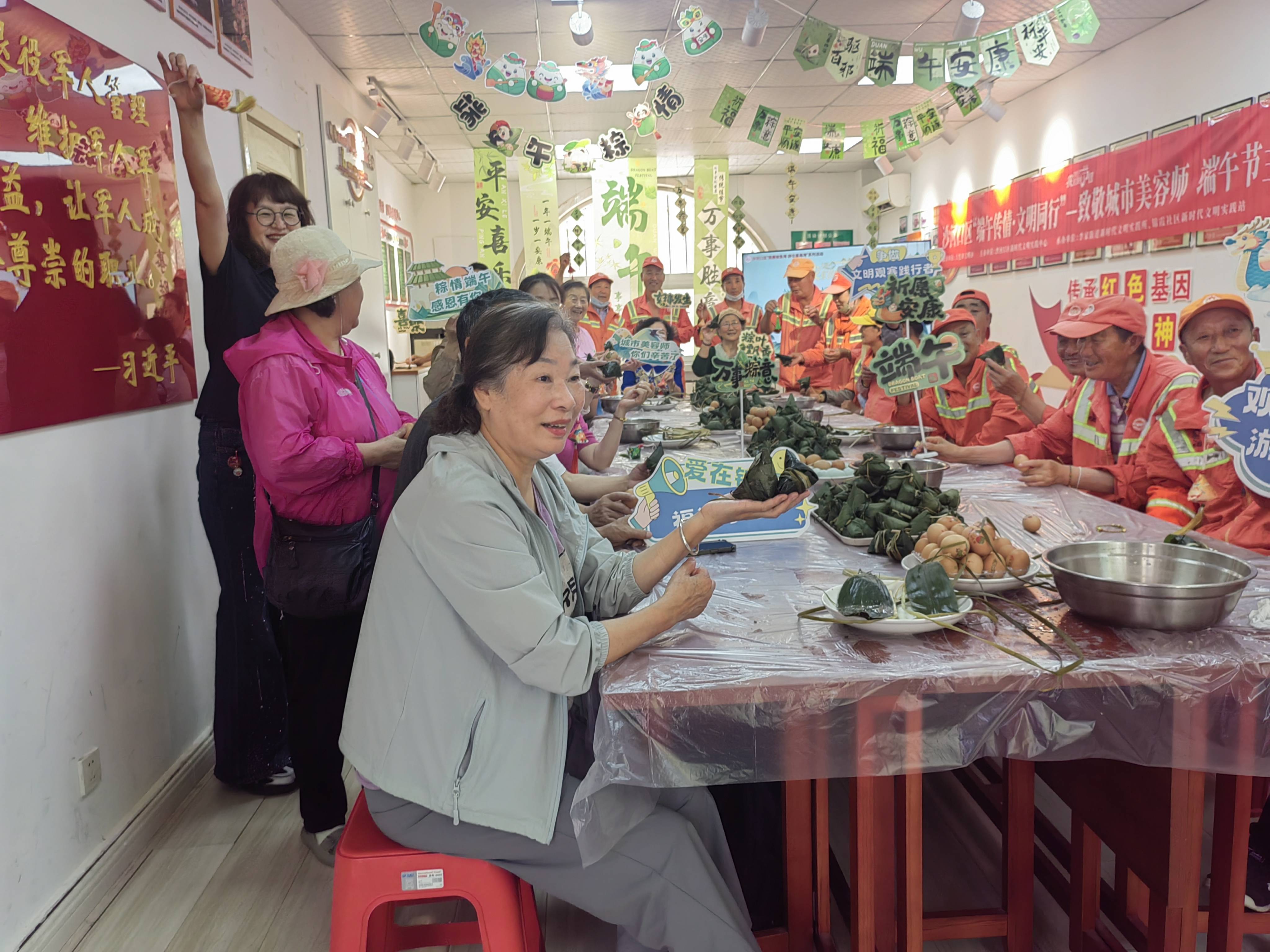 錦霞社羣暖心致敬城市美容師