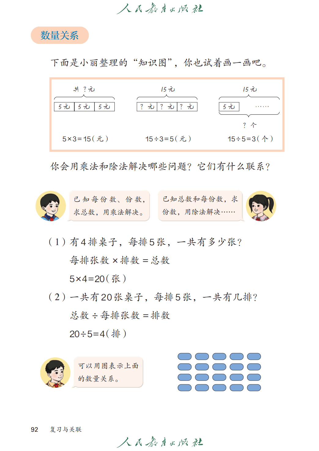 人教版二年級數學上冊電子課本(2026年教材)