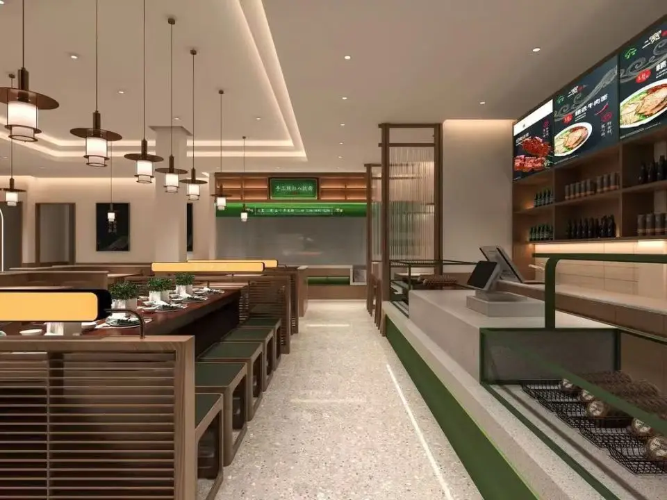 陝西商鋪門面裝修施工，陝西餐廳門店裝修施工，陝西商超門店裝修