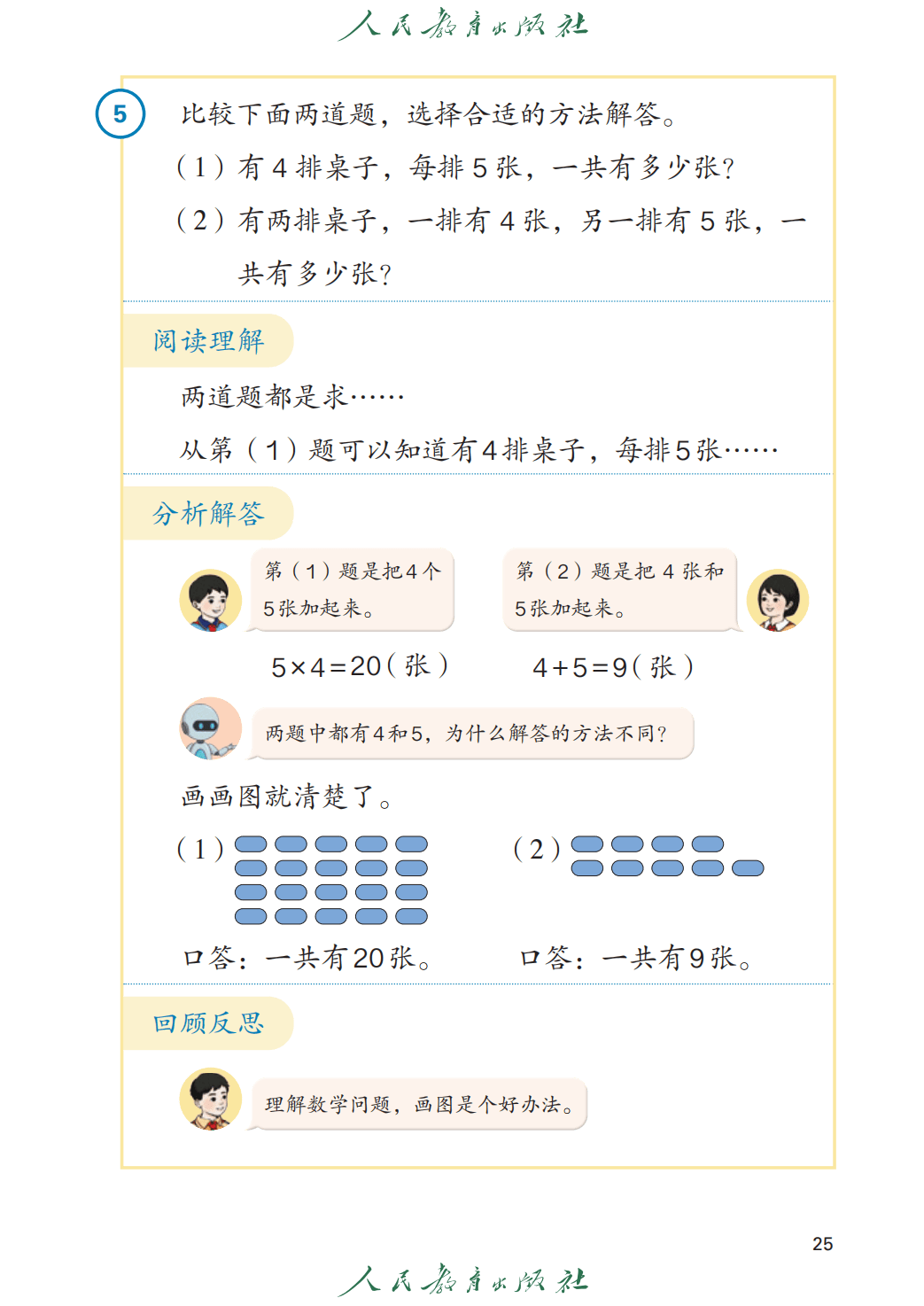 人教版二年級數學上冊電子課本(2026年教材)