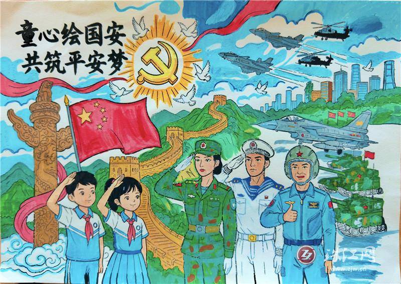 宣威市得祿鄉中心小學舉行現場書法比賽暨書畫展