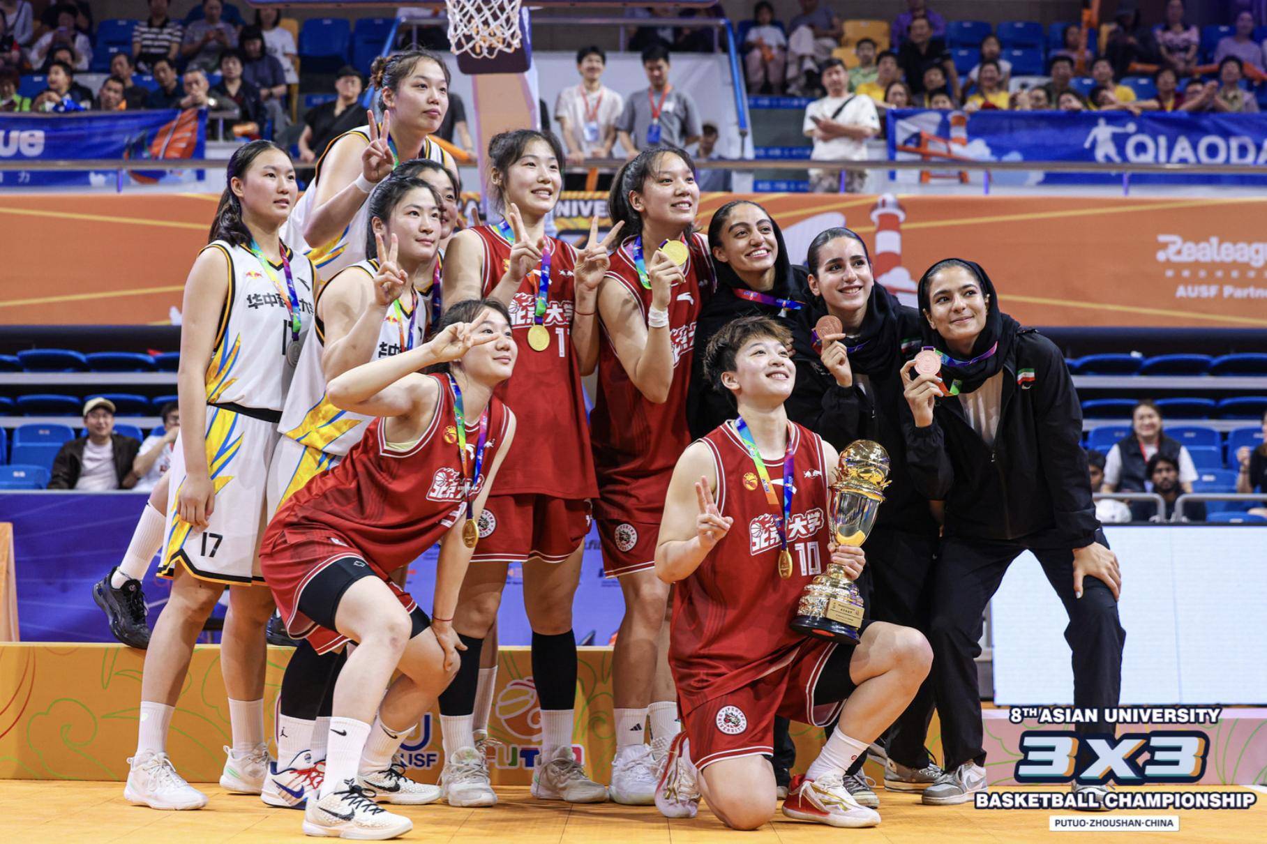中國球隊包攬亞洲大學生3X3籃球錦標賽冠軍
